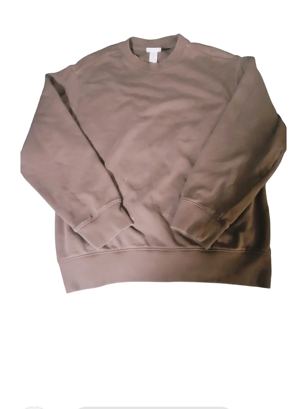H&M Essentials Regular Fit Men's Crewneck Sweatshirt - Brown